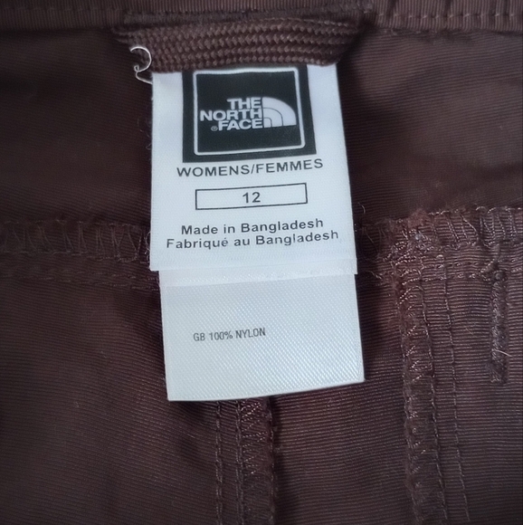 The North Face Straight Leg Convertible Zip Off Pants Women's Size 12 - Picture 3 of 15